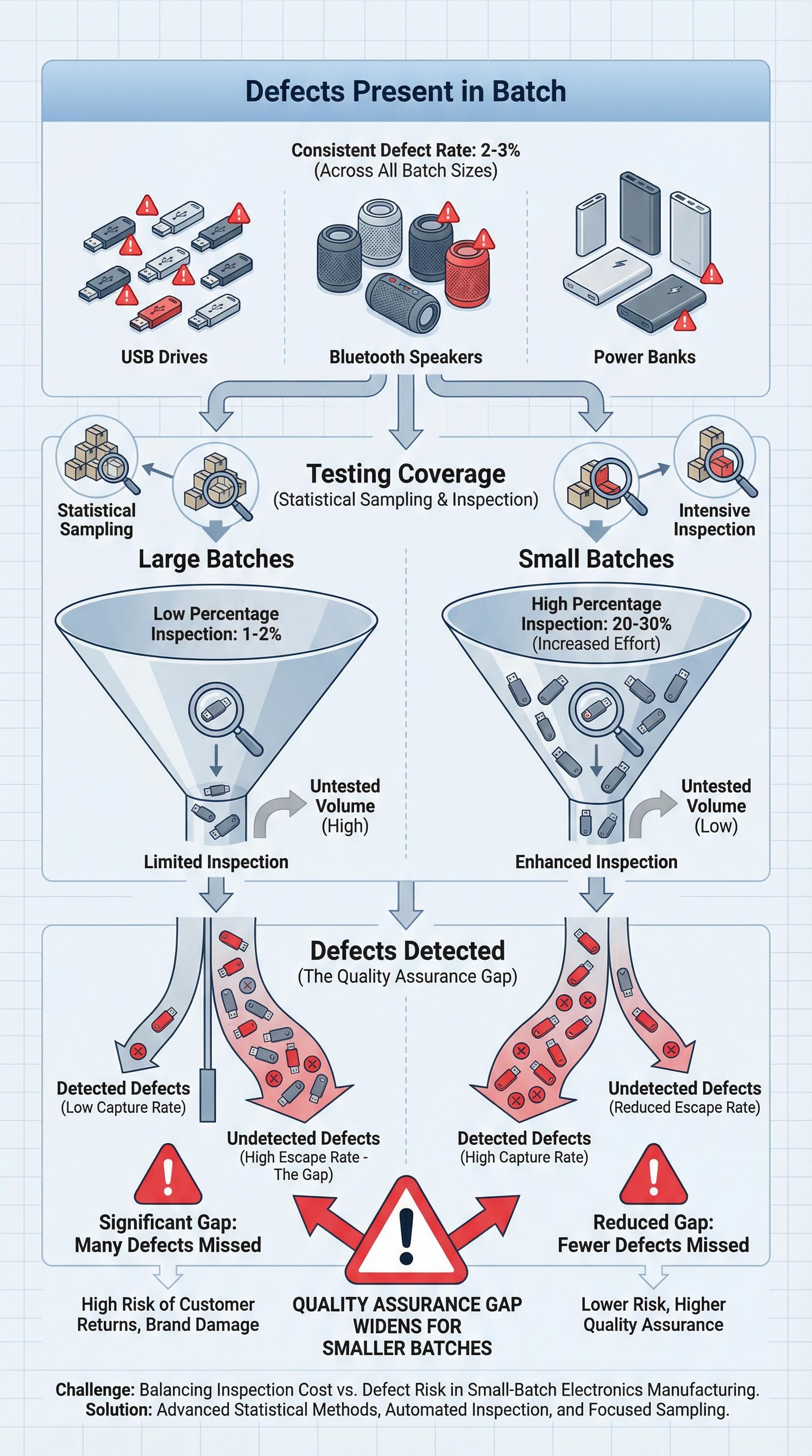 Small Batch Quality Gap